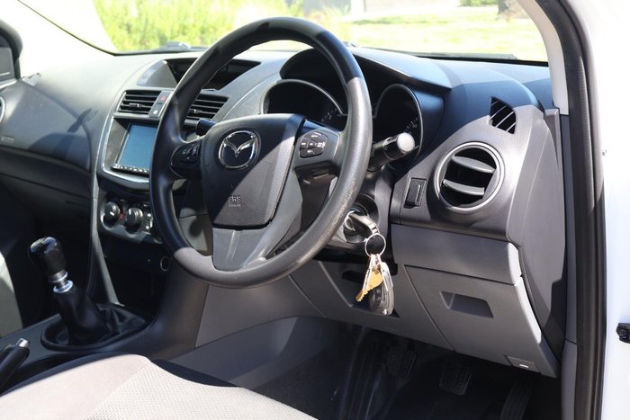 2019 Mazda BT-50 XT Hi-Rider UR 4x2 Cool White