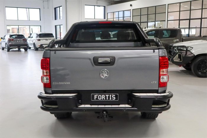 2016 Holden Colorado LTZ RG MY17 4X4 Dual Range Satin Steel Grey
