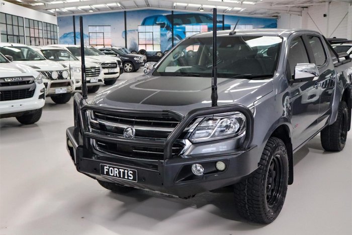 2016 Holden Colorado LTZ RG MY17 4X4 Dual Range Satin Steel Grey