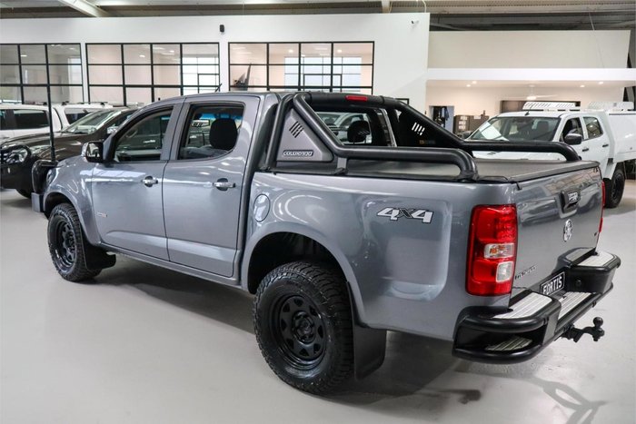 2016 Holden Colorado LTZ RG MY17 4X4 Dual Range Satin Steel Grey