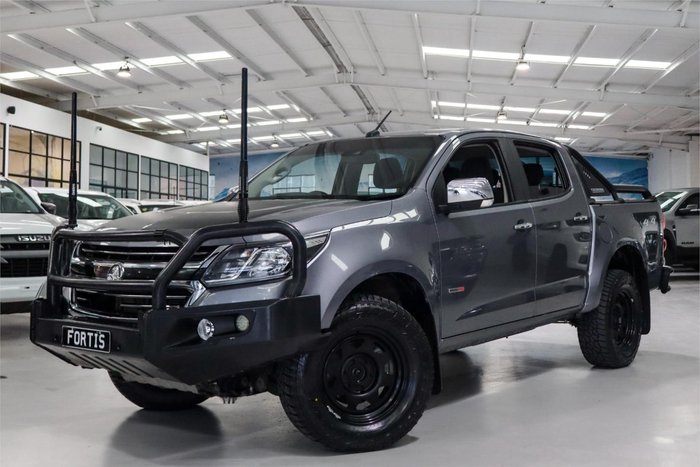 2016 Holden Colorado LTZ RG MY17 4X4 Dual Range Satin Steel Grey