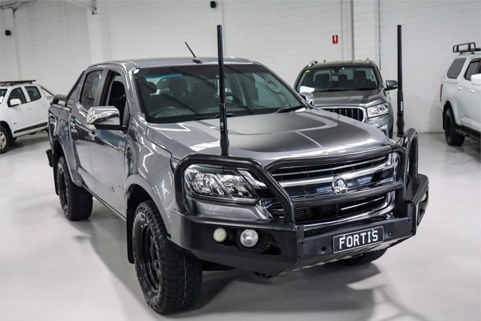 2016 Holden Colorado LTZ RG MY17 4X4 Dual Range Satin Steel Grey