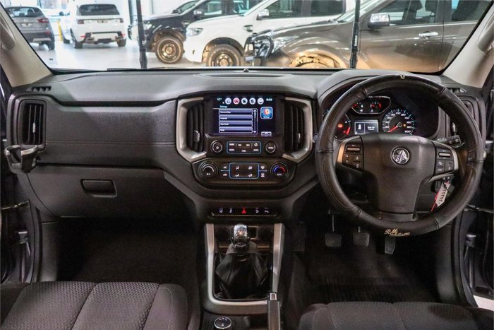 2016 Holden Colorado LTZ RG MY17 4X4 Dual Range Satin Steel Grey