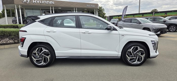 2024 Hyundai Kona N Line SX2.V2 MY25 Atlas White