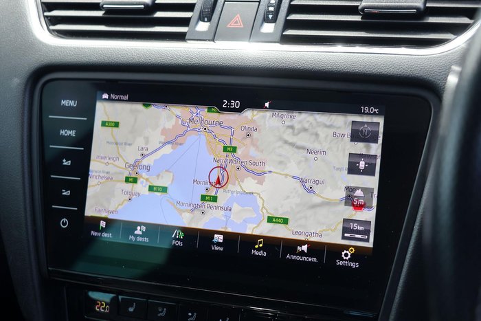 2017 SKODA Octavia RS 169TSI NE MY18 Rallye Green