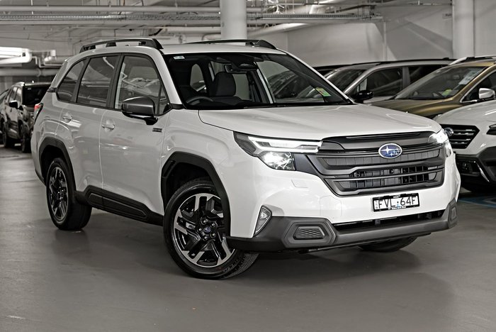 2025 Subaru Forester Hybrid S6 MY26 AWD Crystal White