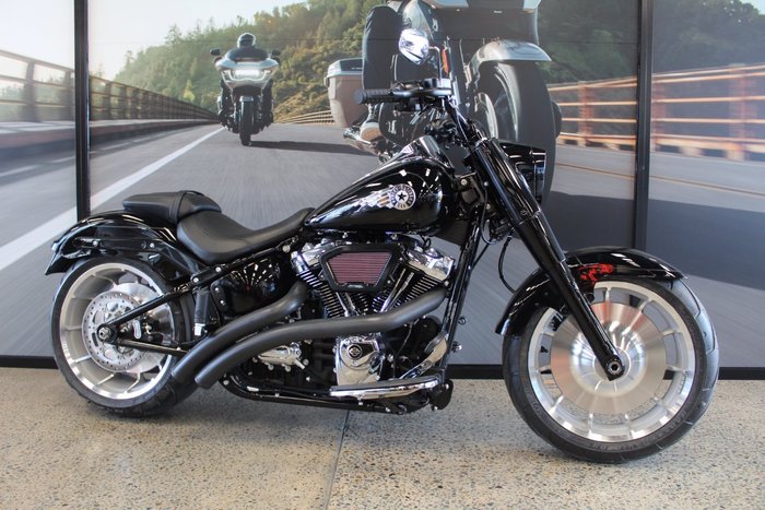 2025 Harley-davidson FLFB FAT BOY (117) VIVID BLACK