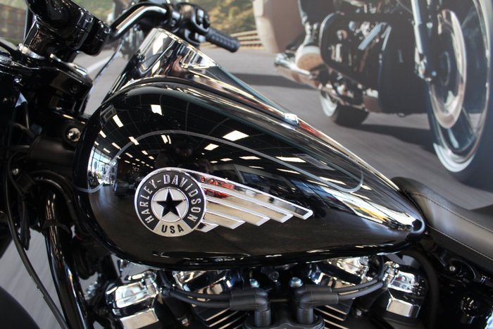 2025 Harley-davidson FLFB FAT BOY (117) VIVID BLACK