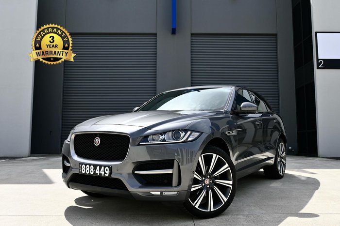 2018 Jaguar F-PACE 20d R-Sport X761 MY19 AWD Carpathian Grey