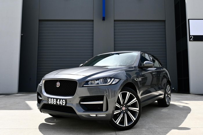 2018 Jaguar F-PACE 20d R-Sport X761 MY19 AWD Carpathian Grey