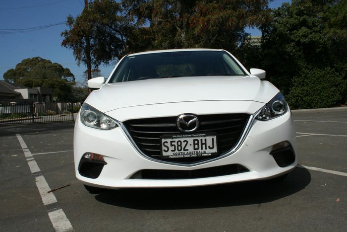 2015 Mazda 3 Neo BM Series Snowflake White Pearl