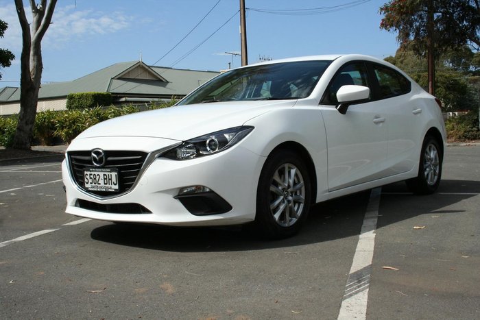 2015 Mazda 3 Neo BM Series Snowflake White Pearl