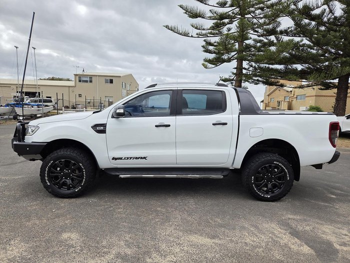 2018 Ford Ranger Wildtrak PX MkII MY18 4X4 Dual Range Frozen White