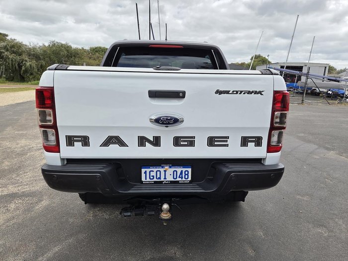 2018 Ford Ranger Wildtrak PX MkII MY18 4X4 Dual Range Frozen White