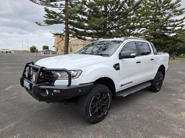 2018 Ford Ranger Wildtrak PX MkII MY18 4X4 Dual Range Frozen White