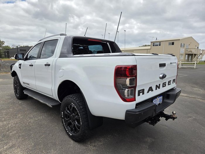 2018 Ford Ranger Wildtrak PX MkII MY18 4X4 Dual Range Frozen White