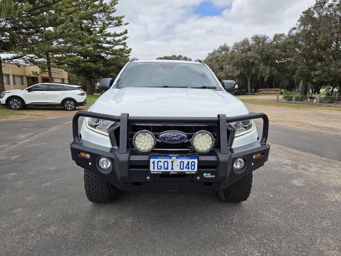 2018 Ford Ranger Wildtrak PX MkII MY18 4X4 Dual Range Frozen White