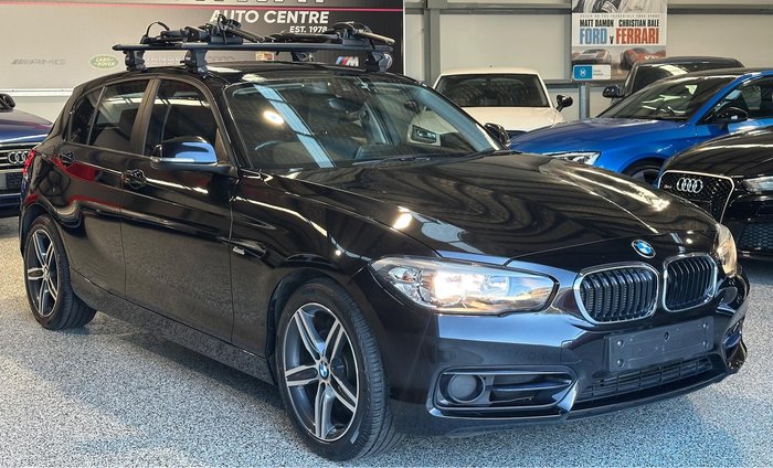 2017 BMW 1 Series 118i Sport Line F20 LCI Black Sapphire
