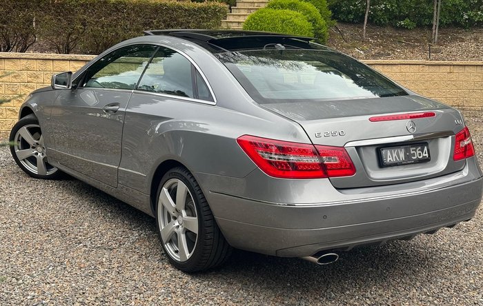 2011 Mercedes-Benz E-Class E250 CDI BlueEFFICIENCY Elegance C207 Silver