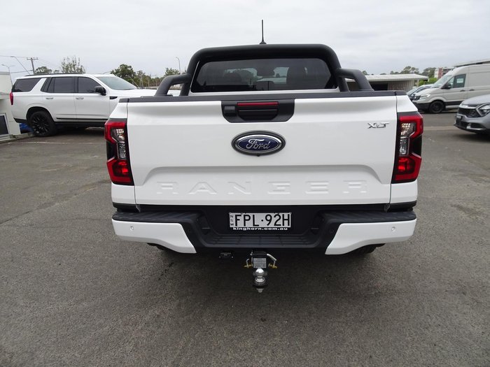 2024 Ford Ranger XLT MY24.50 4X4 Dual Range Arctic White