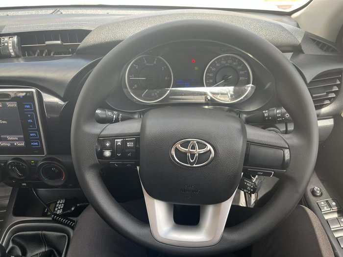 2019 Toyota Hilux SR GUN126R 4X4 Dual Range Glacier White
