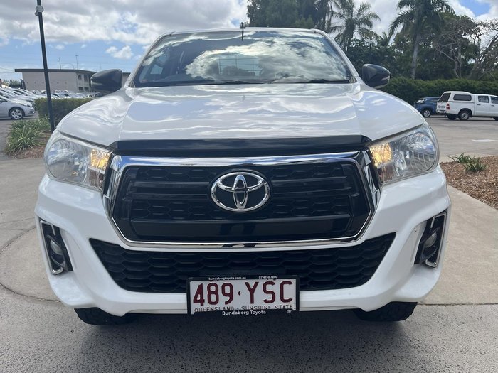 2019 Toyota Hilux SR GUN126R 4X4 Dual Range Glacier White