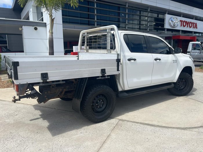 2019 Toyota Hilux SR GUN126R 4X4 Dual Range Glacier White