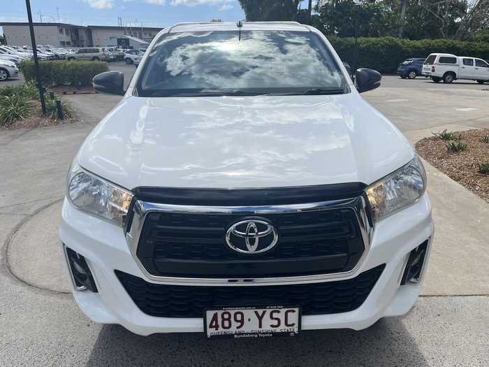 2019 Toyota Hilux SR GUN126R 4X4 Dual Range Glacier White