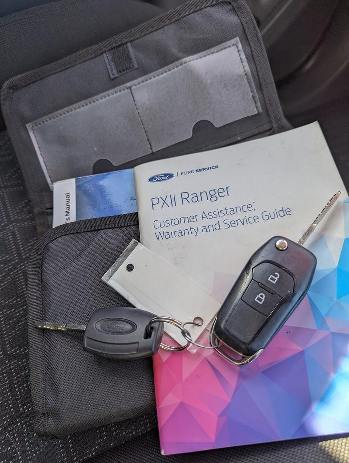 2017 Ford Ranger XL PX MkII MY18 4X4 Dual Range Frozen White