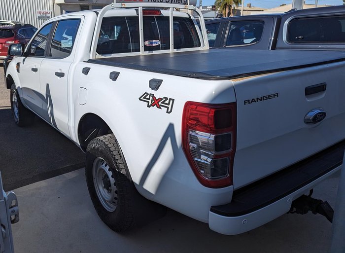 2017 Ford Ranger XL PX MkII MY18 4X4 Dual Range Frozen White