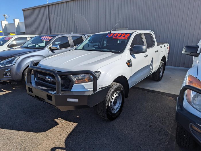 2017 Ford Ranger XL PX MkII MY18 4X4 Dual Range Frozen White