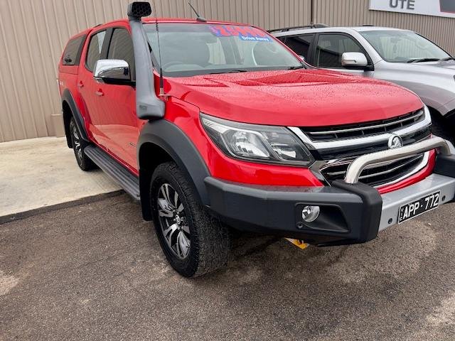 2017 Holden Colorado LTZ RG MY17 4X4 Dual Range Absolute Red