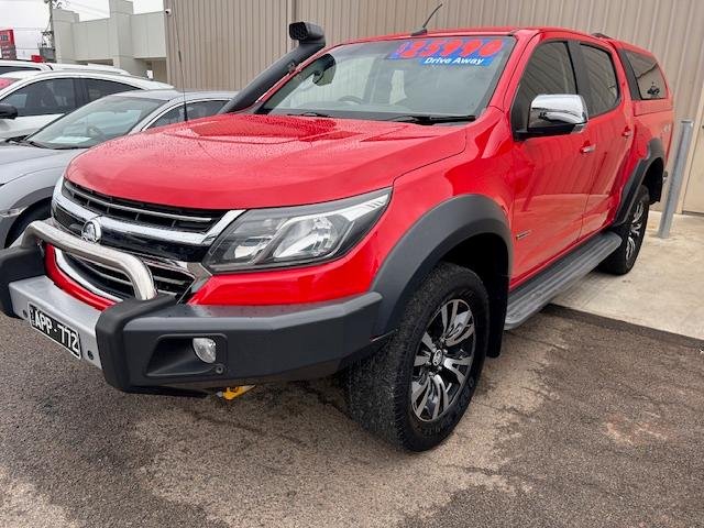 2017 Holden Colorado LTZ RG MY17 4X4 Dual Range Absolute Red