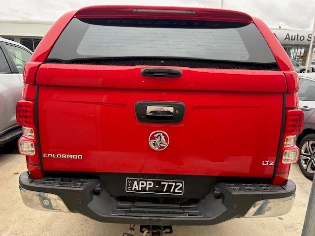 2017 Holden Colorado LTZ RG MY17 4X4 Dual Range Absolute Red