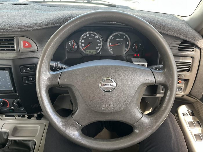 2003 Nissan Patrol ST GU III MY03 4X4 Dual Range White