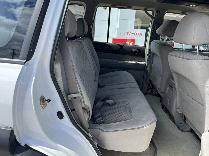 2003 Nissan Patrol ST GU III MY03 4X4 Dual Range White