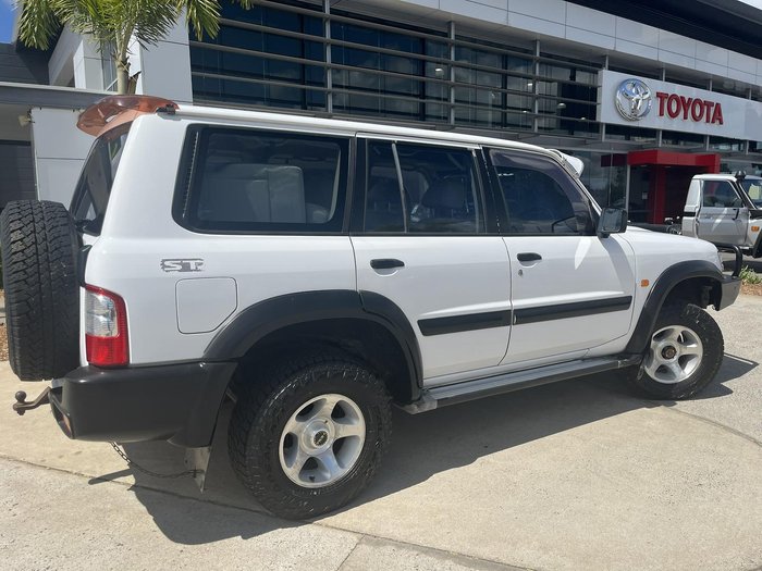 2003 Nissan Patrol ST GU III MY03 4X4 Dual Range White