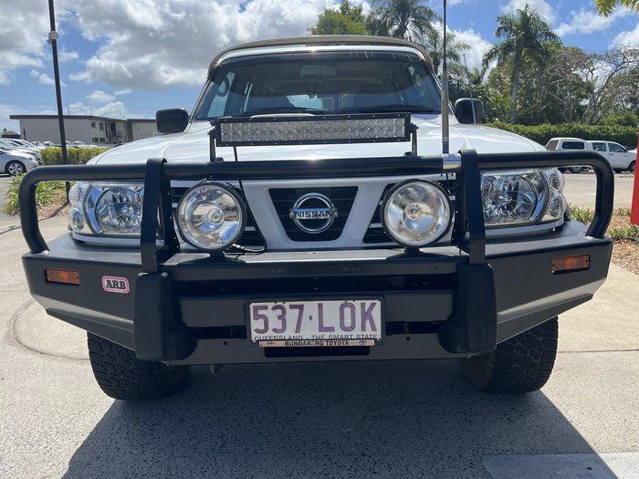 2003 Nissan Patrol ST GU III MY03 4X4 Dual Range White