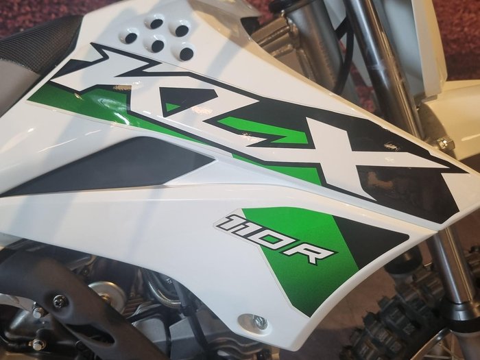 2025 Kawasaki KLX110R KLX White