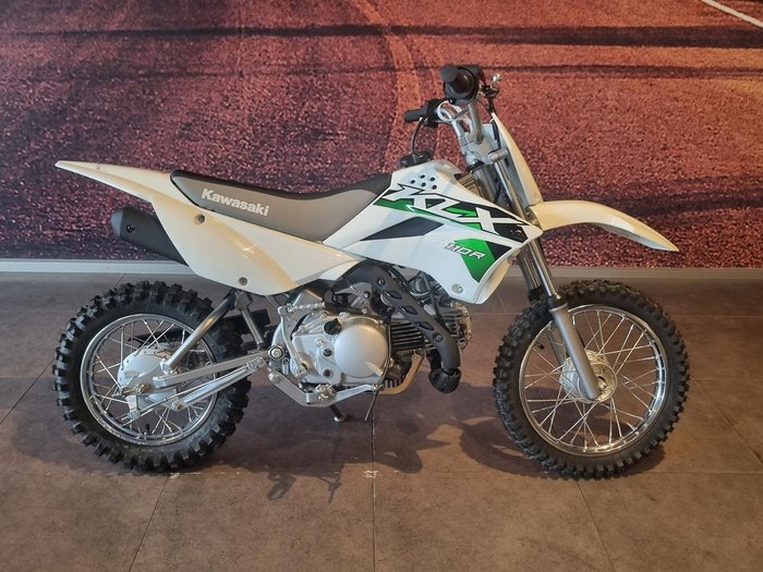2025 Kawasaki KLX110R KLX White
