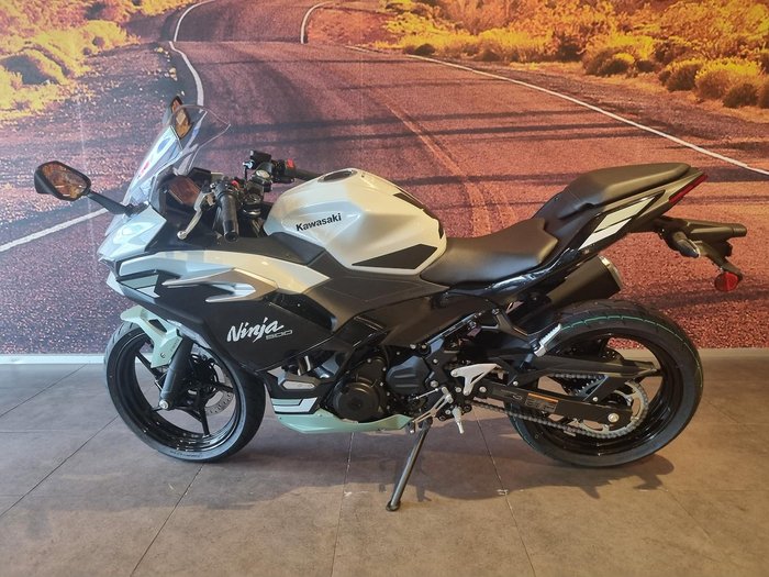 2025 Kawasaki Ninja 500 SE Ninja White