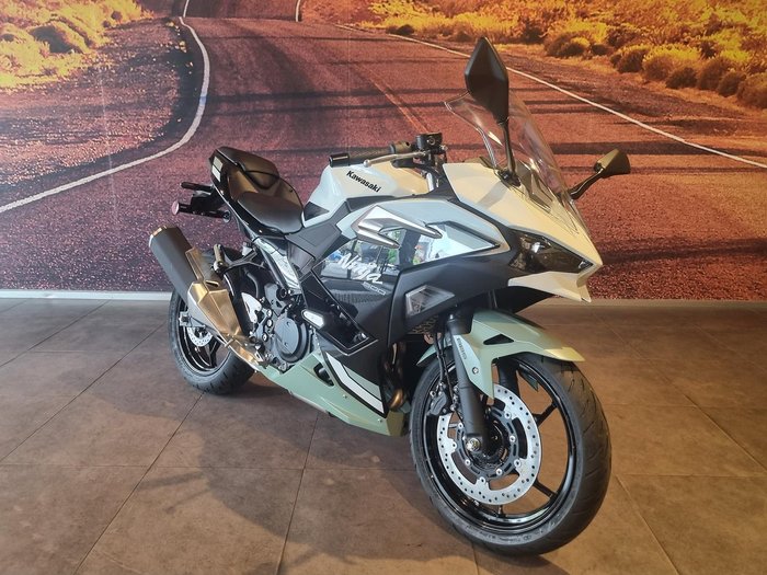 2025 Kawasaki Ninja 500 SE Ninja White