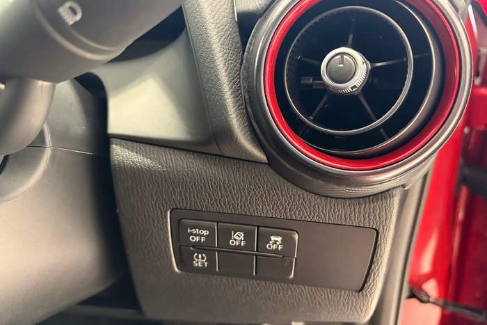 2025 Mazda 2 G15 Evolve DJ Series red