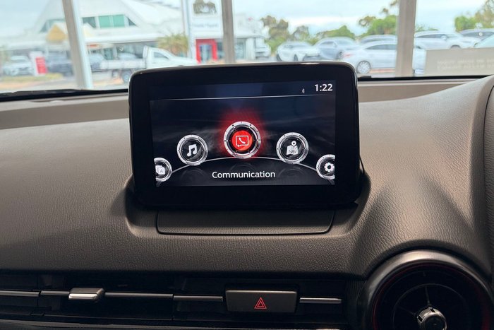 2025 Mazda 2 G15 Evolve DJ Series red