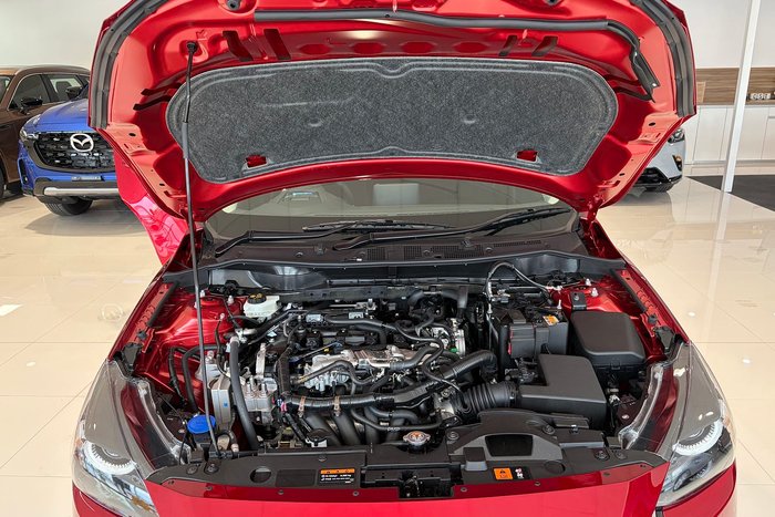 2025 Mazda 2 G15 Evolve DJ Series red