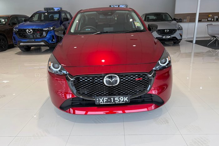 2025 Mazda 2 G15 Evolve DJ Series red