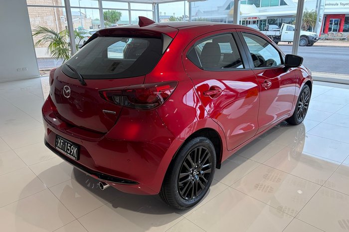 2025 Mazda 2 G15 Evolve DJ Series red