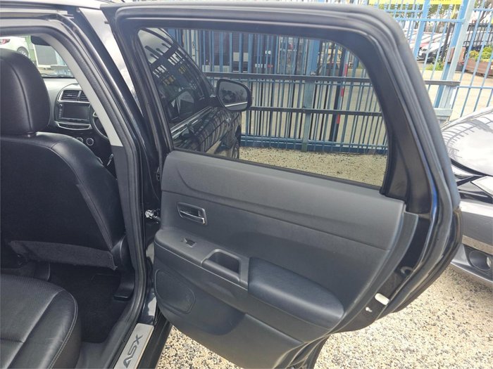2014 Mitsubishi ASX XLS XB MY15 Black