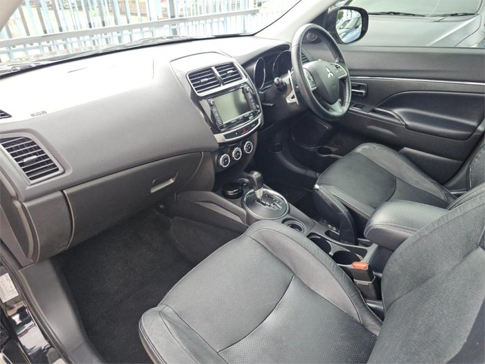2014 Mitsubishi ASX XLS XB MY15 Black