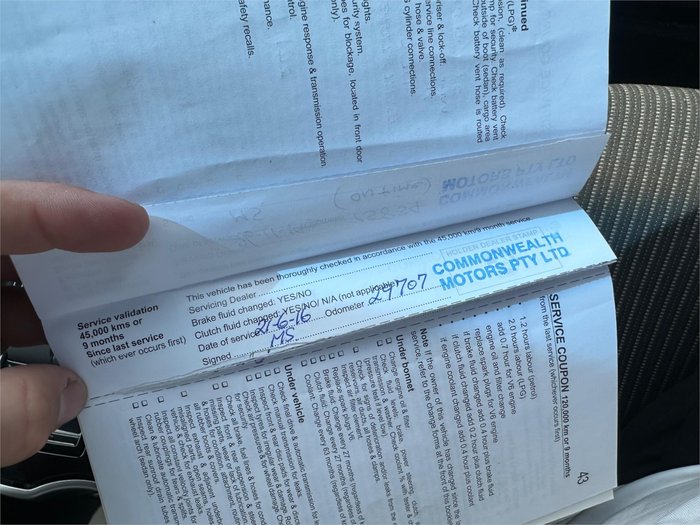 2012 HOLDEN COMMODORE SV6